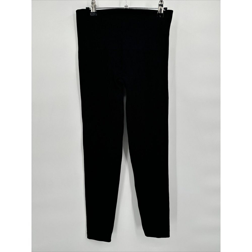 Spanx Cropped Lamn Legging Shaping - Black, L Mid-rise Nylon Elastane EUC